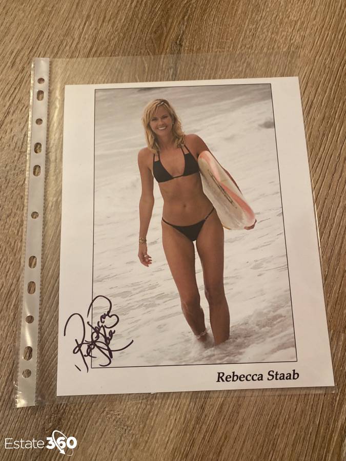 Rebecca Staab Signed 8x10 Photo with Certificate of Authenticity