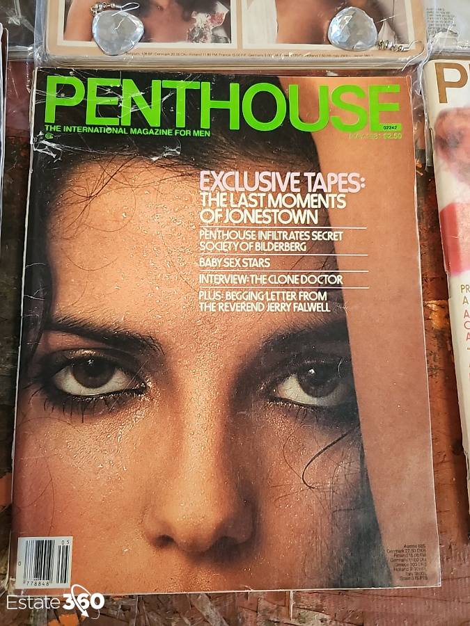 Collection of Vintage 1970s-1980s Penthouse Magazines Auction | Estate 360