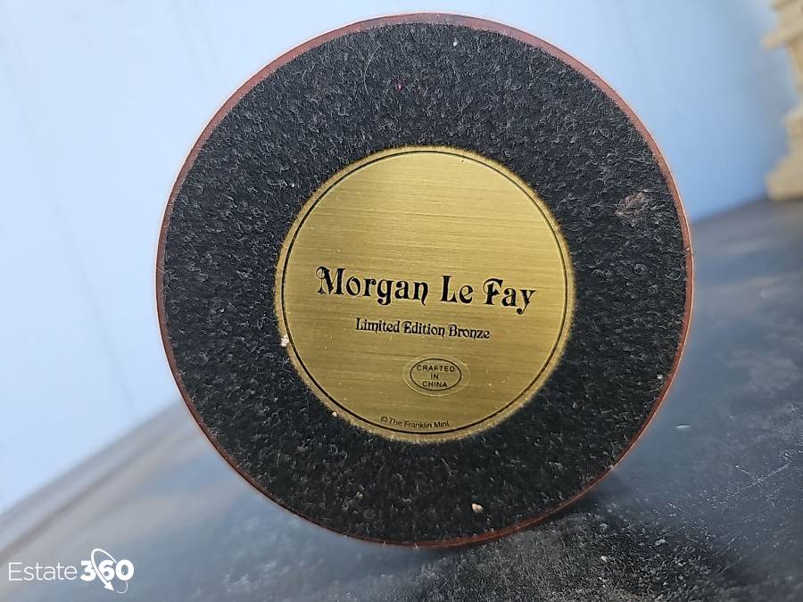 フランクリンミント社製ブロンズ像「Morgan Le Fay」 モーガン