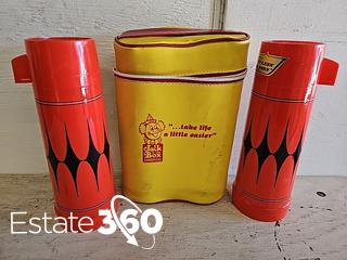 Sold at Auction: STANLEY 'ALADIN' THERMOS (1970'S) IN BOX