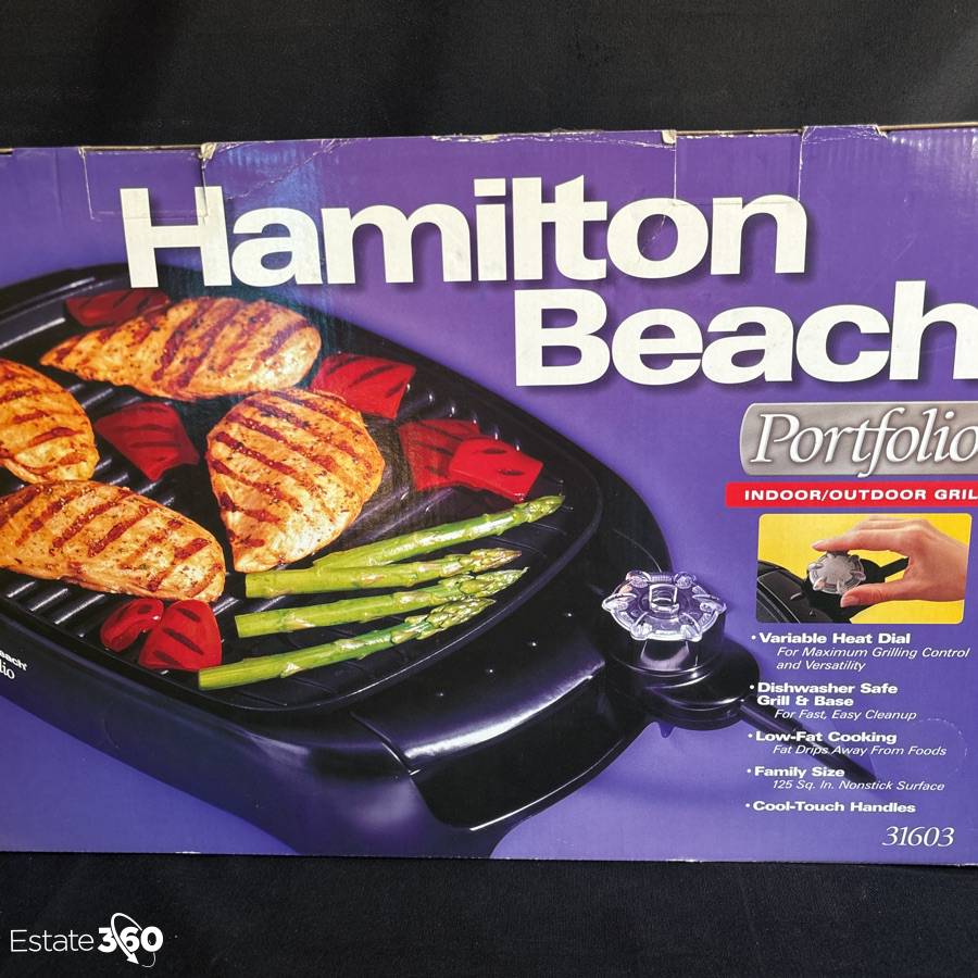 Hamilton Beach Indoor Grill (5x15x12) – Main Street Estate Sales