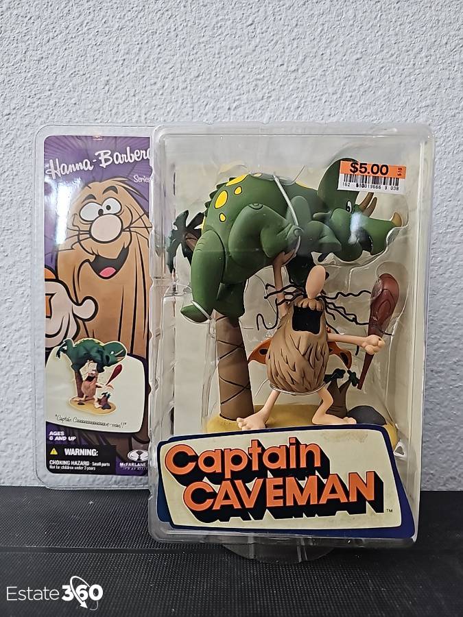 McFarlane Toys Hanna-Barbera Captain Caveman Action Figure, Series
