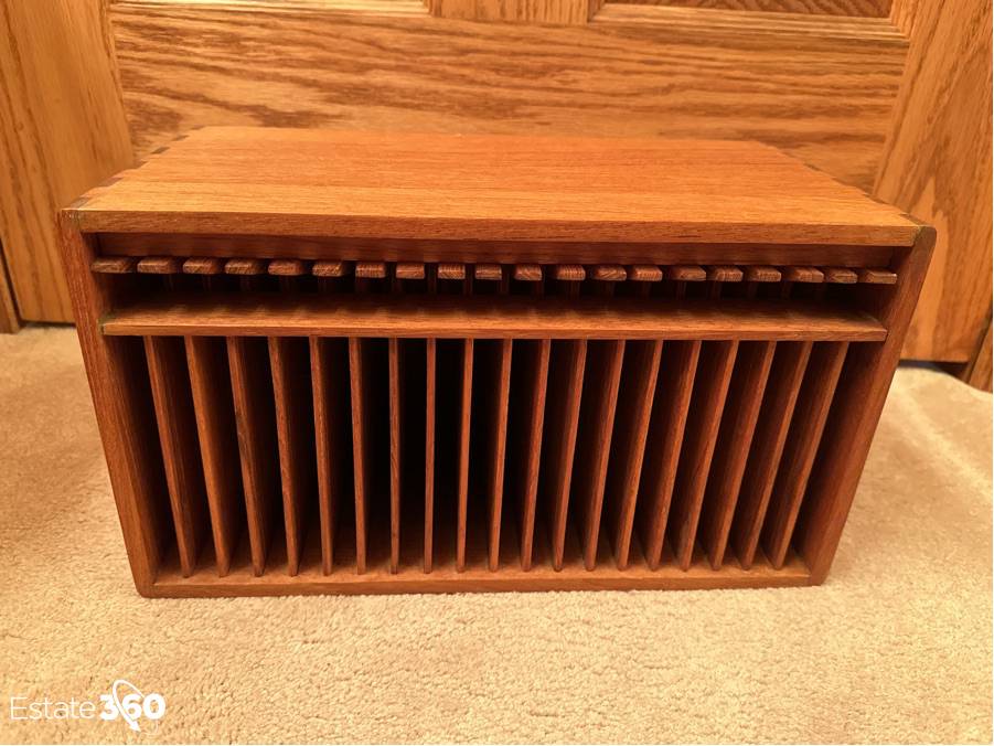 Designs Kalmar KALMAR ミッドセンチュリー CDラック - Teak CD Holder