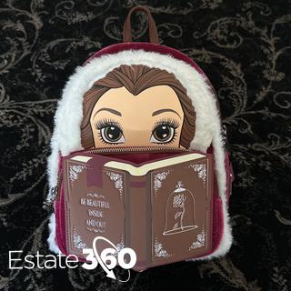 Loungefly DISNEY Backpack - Beauty & the cheapest Beast - BELLE Winter CHIBI