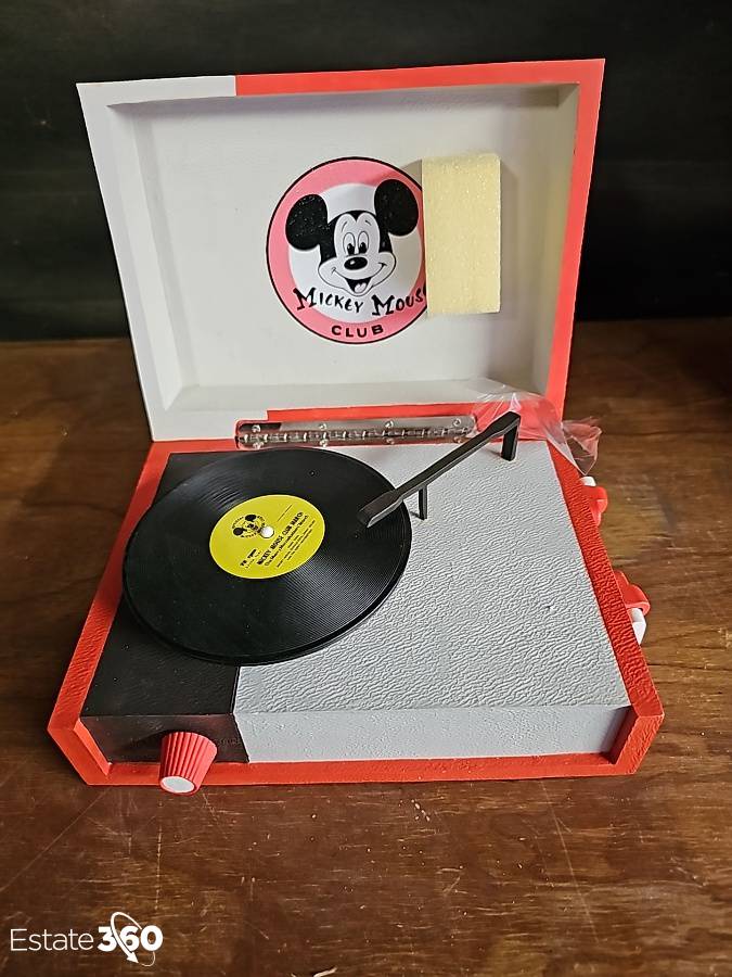 Mickey Mouse record player store