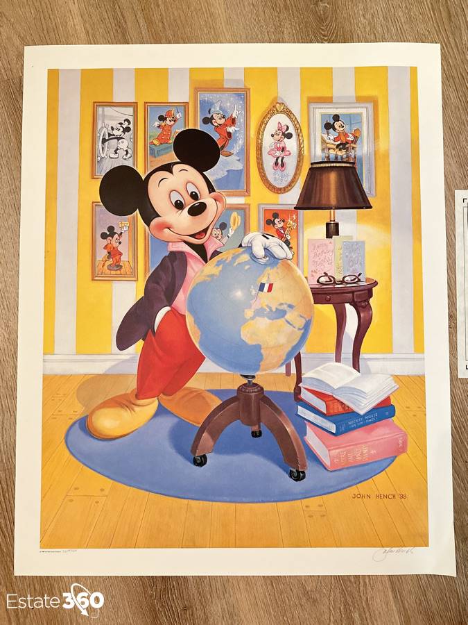 Disneyland 60th store anniversary print