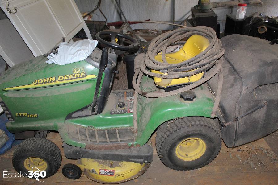 V twin lawn discount mower