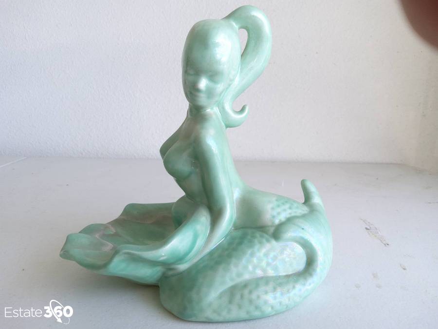 Vintage Mermaid Ceramic Mermaid Dish Vintage Mermaid Dish