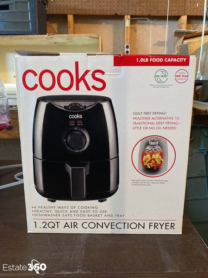 Cooks 1.2 2025 qt air fryer