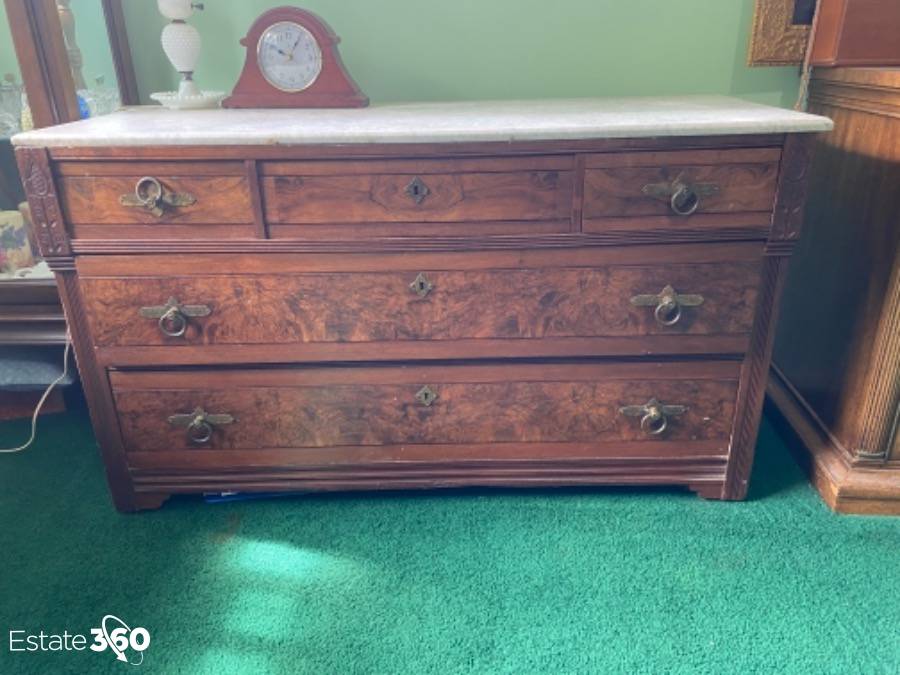 white christmas dresses French Empire Style Commode or Dresser with Marble Top & Bronze Lion H