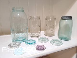 6 PC. Kerr Old Fashioned Glass Mugs 16 oz Mason Jar Style NEW - household  items - by owner - housewares sale 