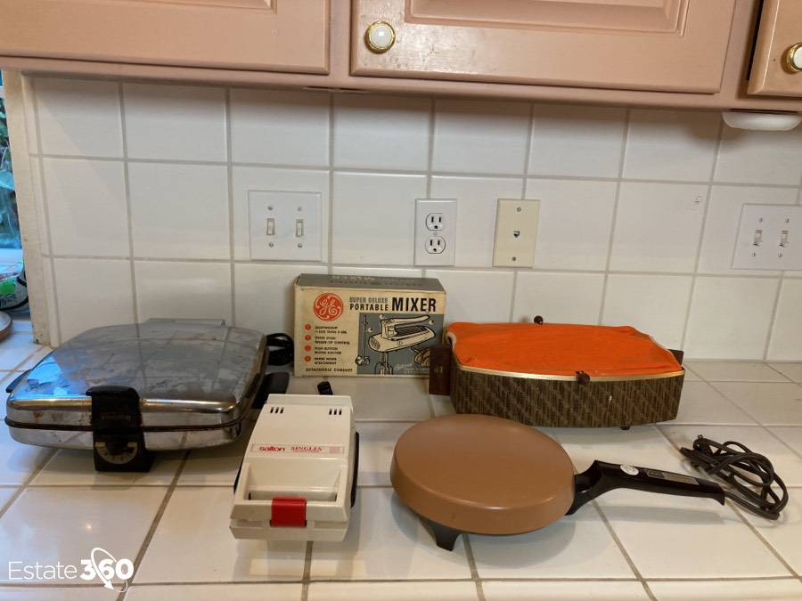 vintage ge waffle iron