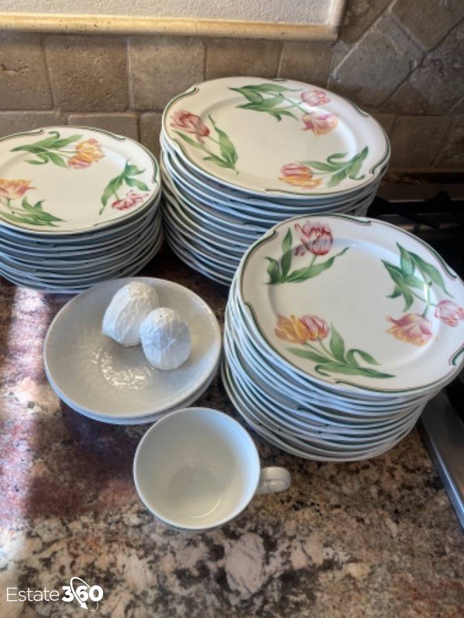 Christian Dior Provence Collection Normandie, Coalport Bone China Auction