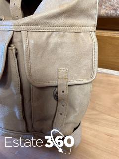 Camel Cigarette Brand Leather Backpack Auction