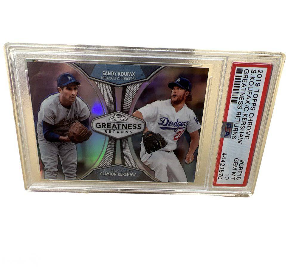 Topps Clayton Kershaw Baseball Original Autographed Sports Trading