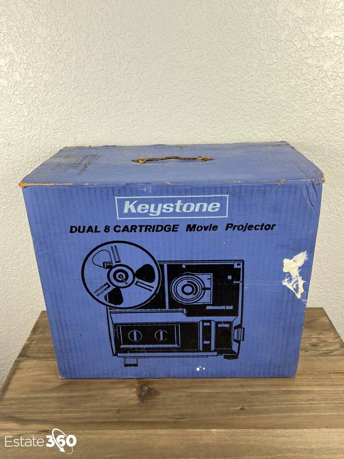 keystone dual 8 cartridge movie projector