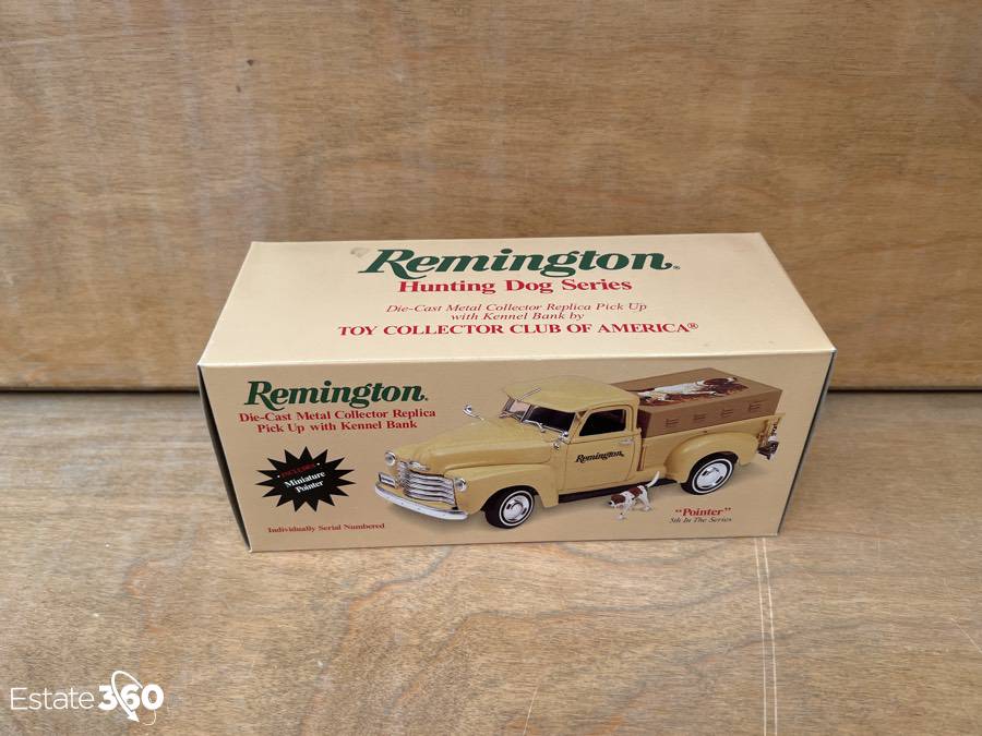 Remington Hunting Dog Series Die Cast, Pointer Auction Estate 360
