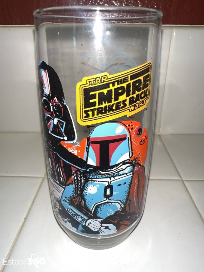 Star Wars Empire Strikes Back Tumblers Drinking Glasses Burger