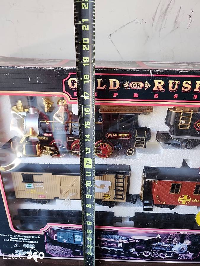 Gold rush express train set deals