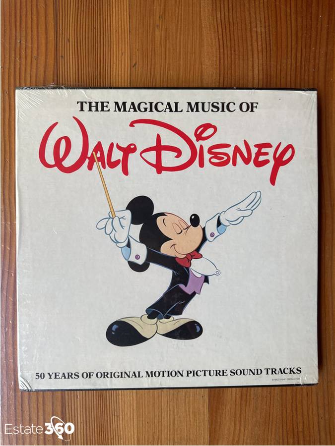 The Magical Music of Walt Disney - 50 Years of Original Motion Picture  Soundtracks LP